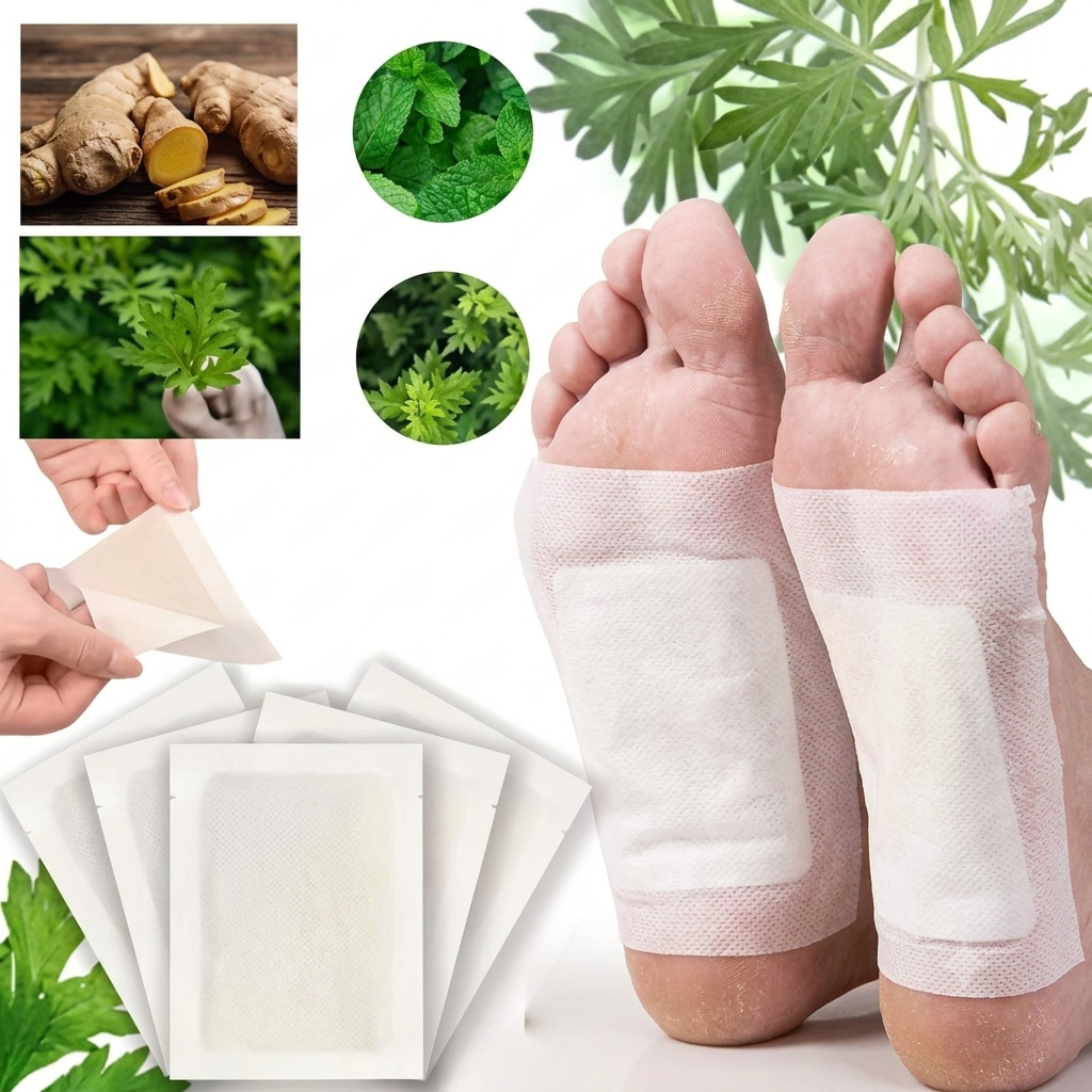 Herbal Sleep & Cleansing Foot Patches